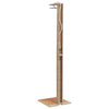 Beige ulkosuihku Davidson 50x55x224cm (polyrottinki ja akasiapuu)