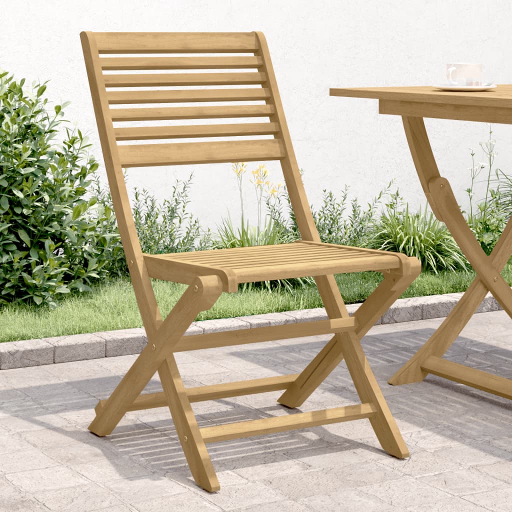 Taitettavat puutarhatuolit Sargian 48,5x61,5x87cm (4 kpl akasiapuu)