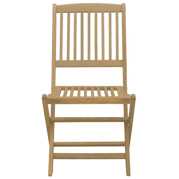 Taitettavat puutarhatuolit Rascu 57x48,5x90cm (2 kpl akasiapuu)