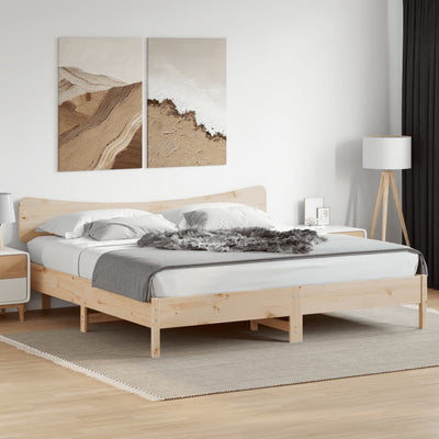 Sängynpääty 200 cm täysi mänty