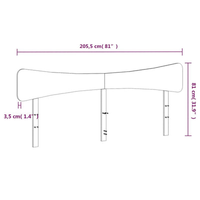 Sängynpääty valkoinen 200 cm täysi mänty