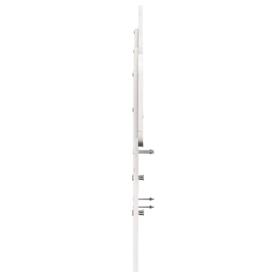 Sängynpääty valkoinen 160 cm täysi mänty