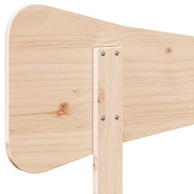 Sängynpääty 150 cm täysi mänty