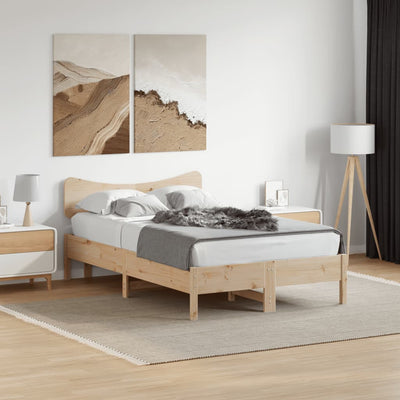 Sängynpääty 135 cm täysi mänty