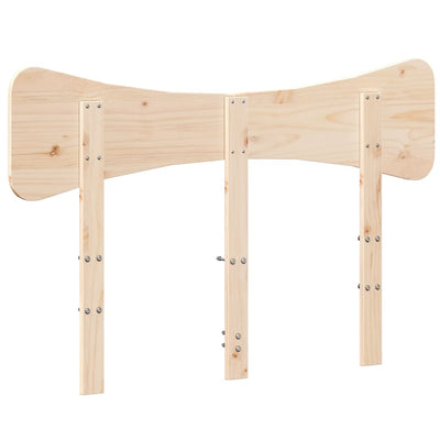 Sängynpääty 135 cm täysi mänty