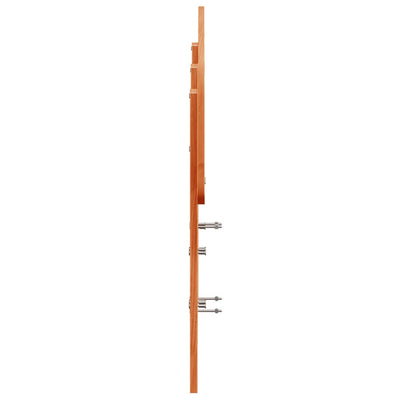 Sängynpääty ruskea 135 cm täysi mänty
