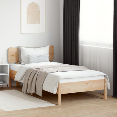 Sängynpääty 90 cm täysi mänty