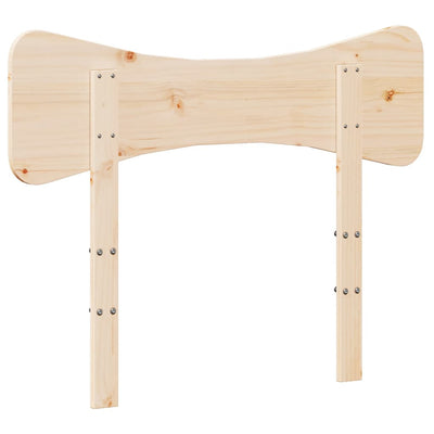 Sängynpääty 90 cm täysi mänty