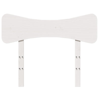 Valkoinen sängynpääty Parapon 90cm (mänty)