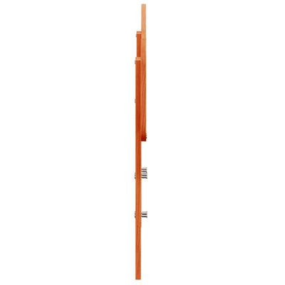 Sängynpääty ruskea 90 cm täysi mänty