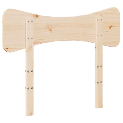 Sängynpääty 75 cm täysi mänty
