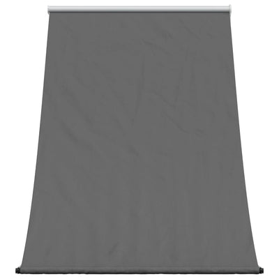 Sisäänkelattava markiisi antrasiitti 150x150 cm kangas ja teräs