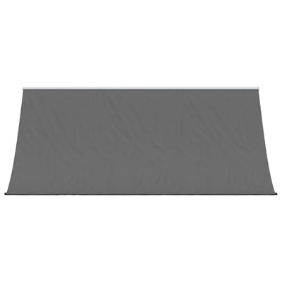Sisäänkelattava markiisi antrasiitti 300x150 cm kangas ja teräs