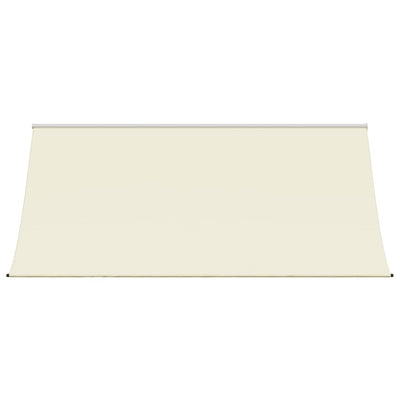 Sisäänkelattava markiisi kerma 300x150 cm kangas ja teräs