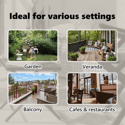 Keltavalkoinen ulkorullaverho Feliana 120x270cm (kangas ja teräs)