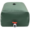 Taitettava vesisäiliö hanalla 360 l PVC