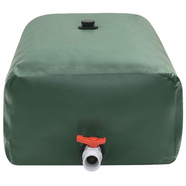 Taitettava vesisäiliö hanalla 360 l PVC