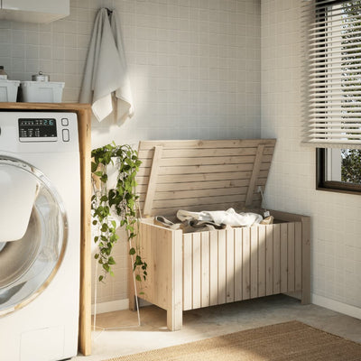 Säilytyslaatikko kannella rana Waldman 100x49x54cm (mänty)