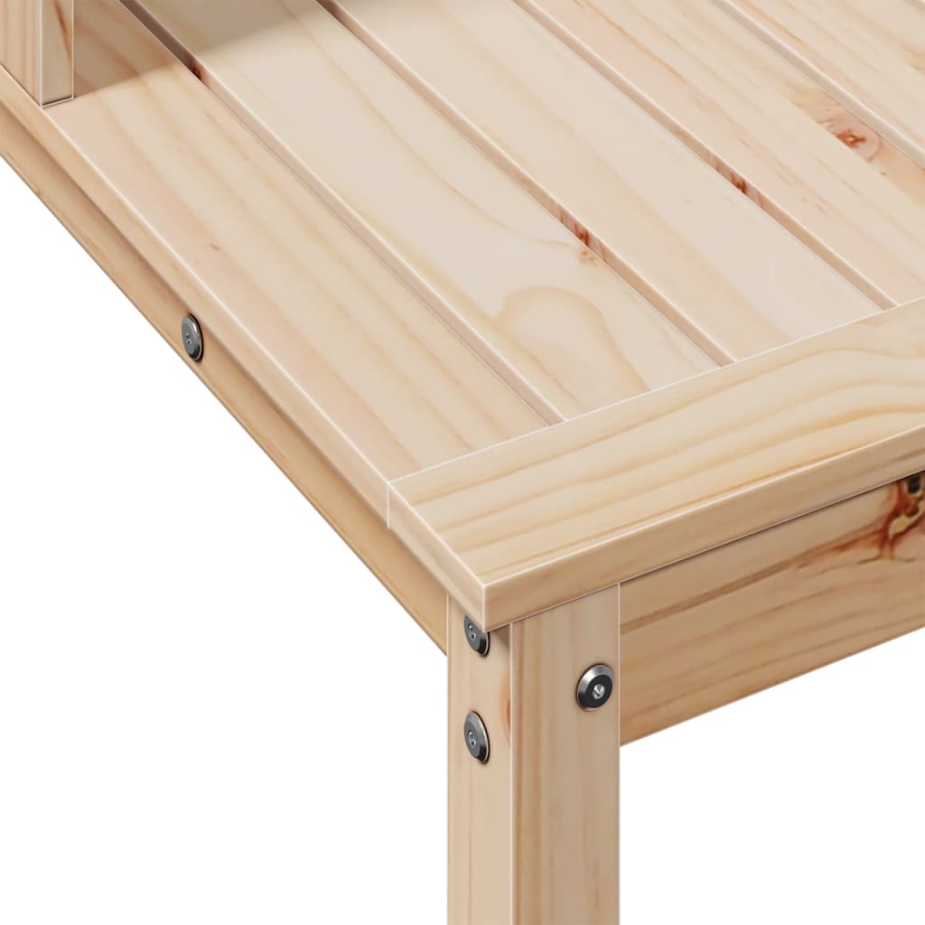 Ruukutuspöytä hyllyllä Varadi 82,5x50x109,5cm (mänty)