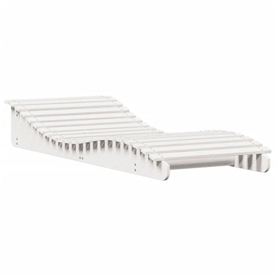 Valkoinen aurinkotuoli Turkian 205x80x31,5cm (mänty)