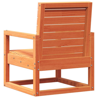 Puutarhatuoli ruskea 57,5x63x76 cm täysi mänty