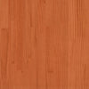Aurinkotuoli vahanruskea 205x70x31,5 cm täysi mänty