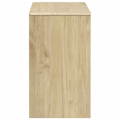Lipasto SAUDA tammenvärinen 111x43x73,5 cm täysi mänty