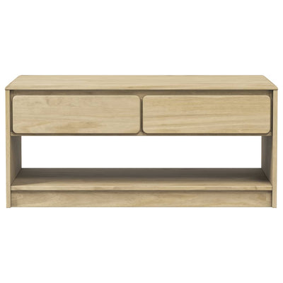 Sohvapöytä SAUDA harmaa 99x55x45 cm täysi mänty