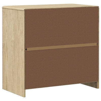 Senkki SAUDA tammenvärinen 80x43x75,5 cm täysi mänty