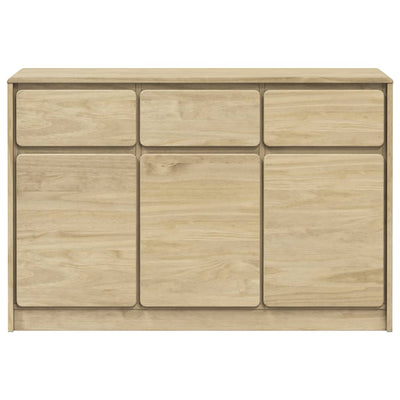 Senkki SAUDA tammenvärinen 114x43x75,5 cm täysi mänty