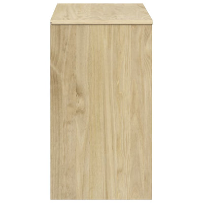 Senkki SAUDA tammenvärinen 114x43x75,5 cm täysi mänty