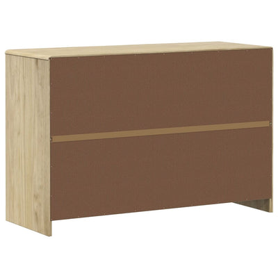 Senkki SAUDA tammenvärinen 114x43x75,5 cm täysi mänty