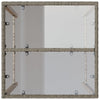 Ulkobaaripöytä harmaa 70x70x110 cm polyrottinki