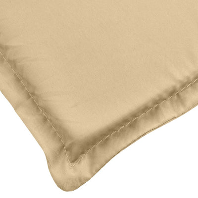 Beige matalaselkätuolin tyynyt Nazie 100x50x4cm (6 kpl kangas)