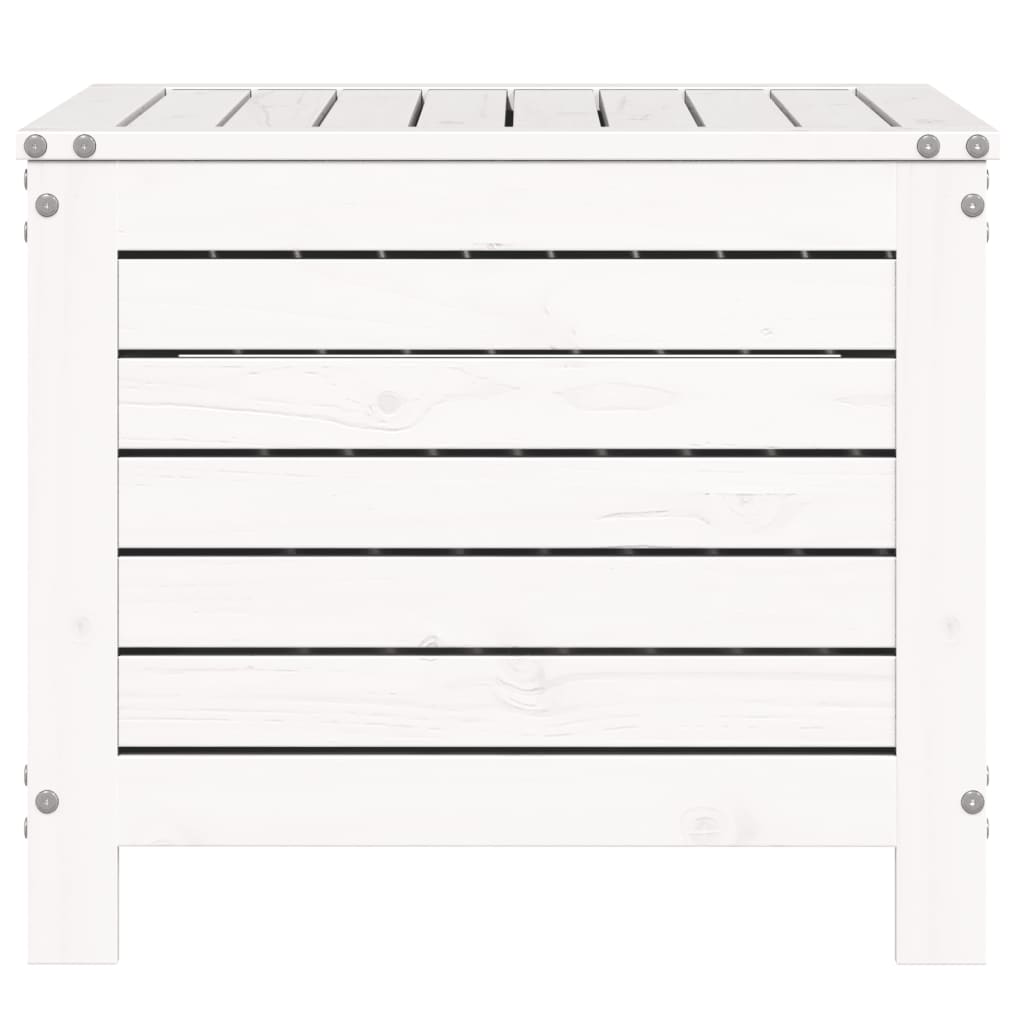 Valkoinen ulkorahi Lopez 62x63,5x53,5cm (mänty)
