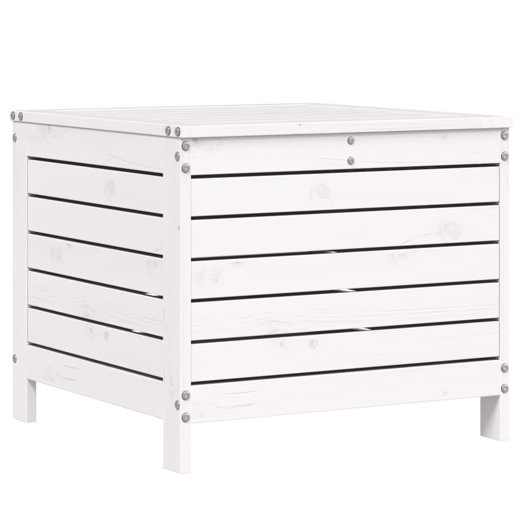 Valkoinen ulkorahi Lopez 62x63,5x53,5cm (mänty)