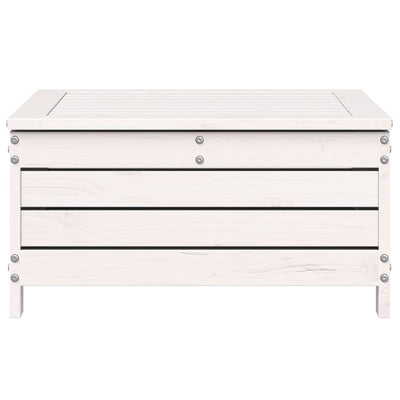 Valkoinen ulkorahi tyynyllä Bocea (mänty)