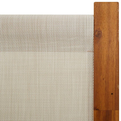 4-Paneelinen tilanjakaja vaaleanharmaa 280x180 cm