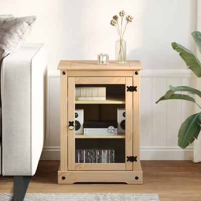 HiFi-kaappi Corona 60x50x82 cm täysi mänty