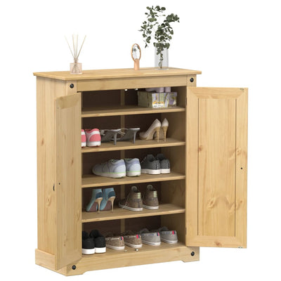 Kenkäkaappi Corona 86x38,5x108 cm täysi mänty