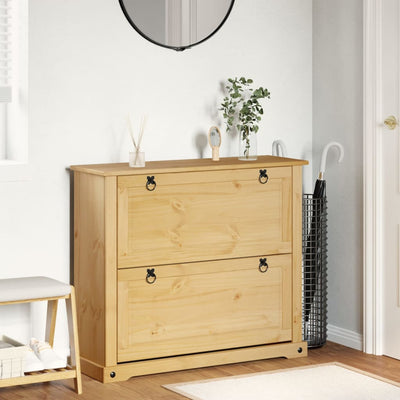 Kenkäkaappi Corona 99x32x85 cm täysi mänty
