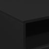 Musta sohvapöytä led-valoilla Montanori 50x49x40cm