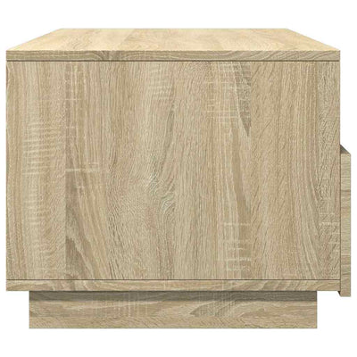 Sonoma-tammi sohvapöytä led-valoilla Montanori 90x49x40cm