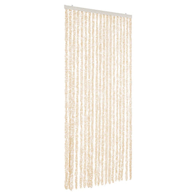 Beige ja valkoinen hyönteisverho Septilici 56x200cm (chenille)