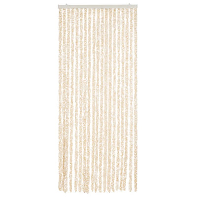 Beige ja valkoinen hyönteisverho Septilici 56x200cm (chenille)