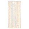 Hyönteisverho beige ja valkoinen 100x230 cm chenille