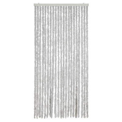 Harmaa hyönteisverho Septilici 90x220cm (chenille)