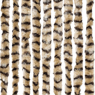 Beige ja ruskea hyönteisverho Septilici 100x200cm (chenille)