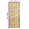 Hyönteisverho beige ja ruskea 100x230 cm chenille