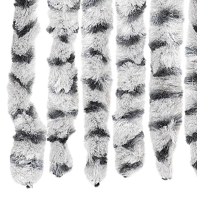 Vaalean- ja tummanharmaa hyönteisverho Septilici 56x200cm (chenille)